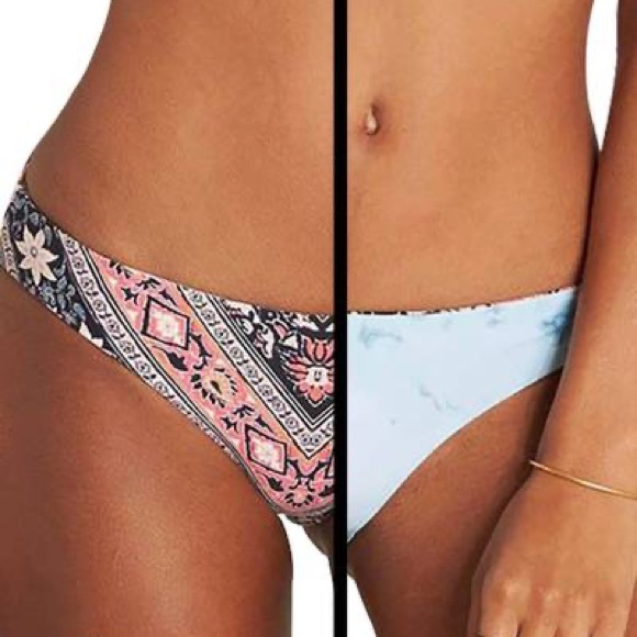 Billabong Set Blissed Out Reversible High Neck Set - Picture 4 of 8